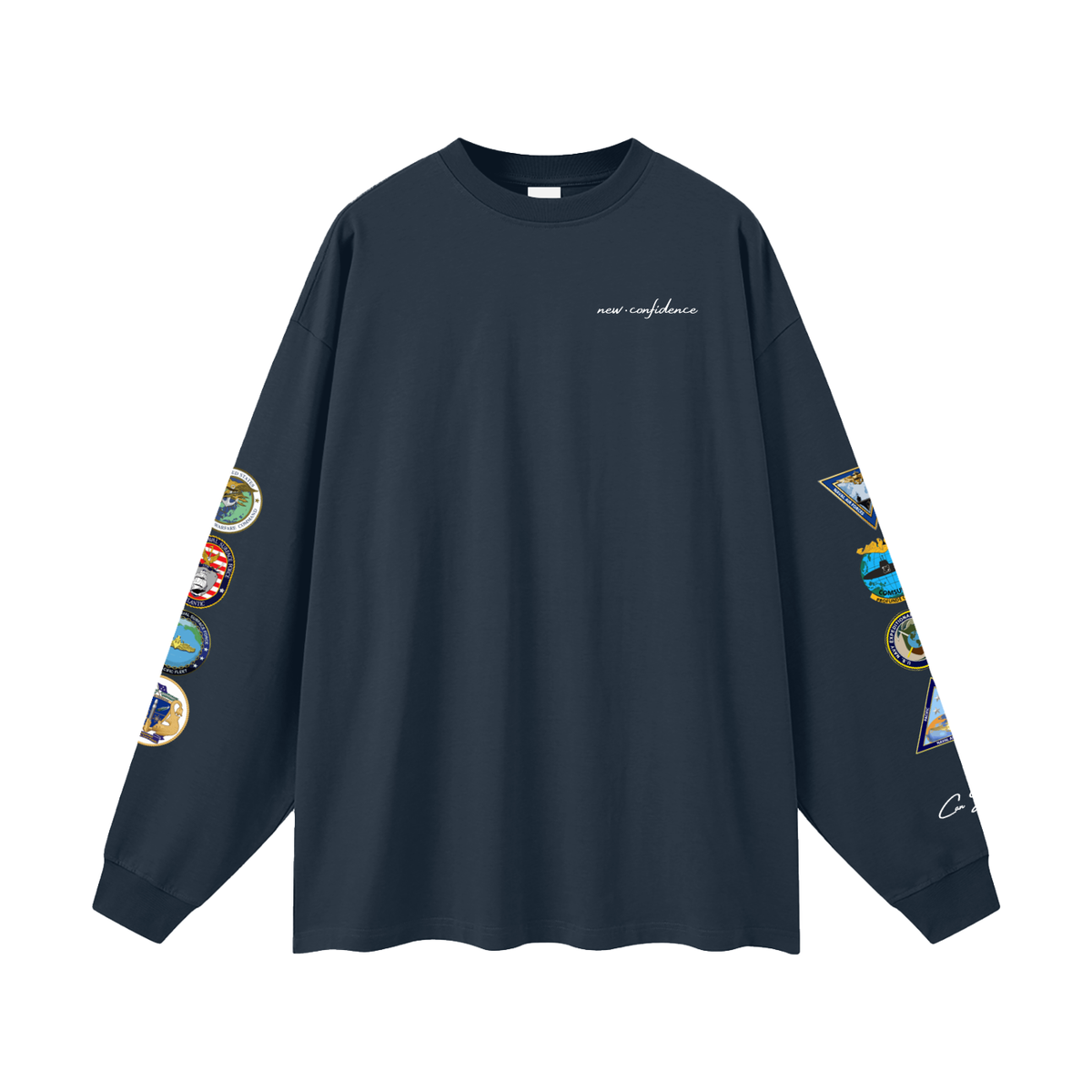 garmentdyed,longsleevetee,veteranowned,unitpride,dropshoulder,oversizedfit,unisex,minimalgraphic,everydaywear