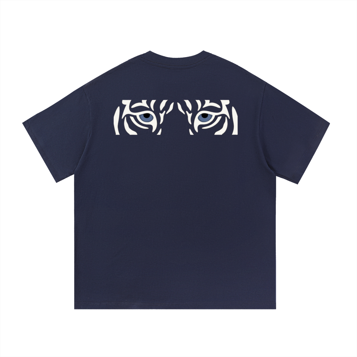 New Confidence Tiger Tee – Navy