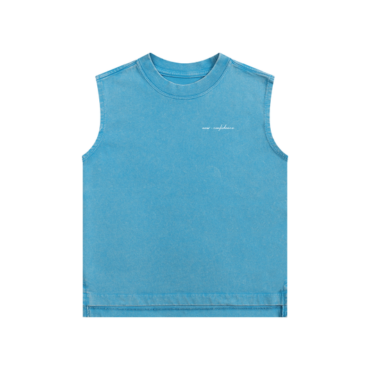 tank,kids,toddler,blue,washed,summer,minimal,soft,outfit,clothing,confidence,newconfidence,kidswear