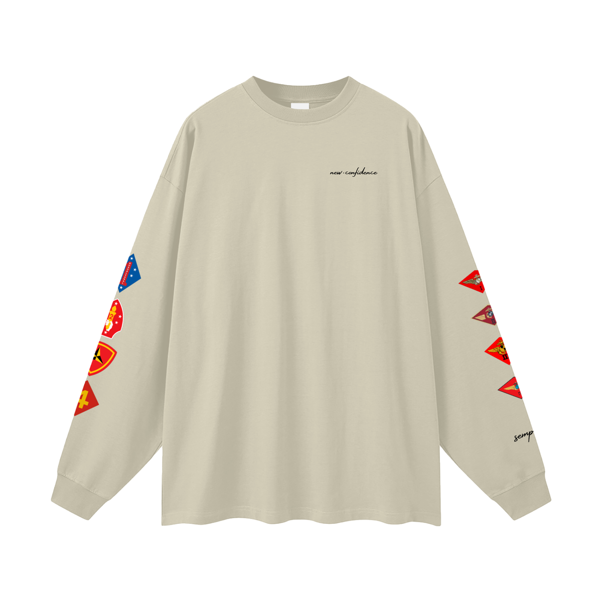 garmentdyed,longsleevetee,veteranowned,unitpride,dropshoulder,oversizedfit,unisex,minimalgraphic,everydaywear