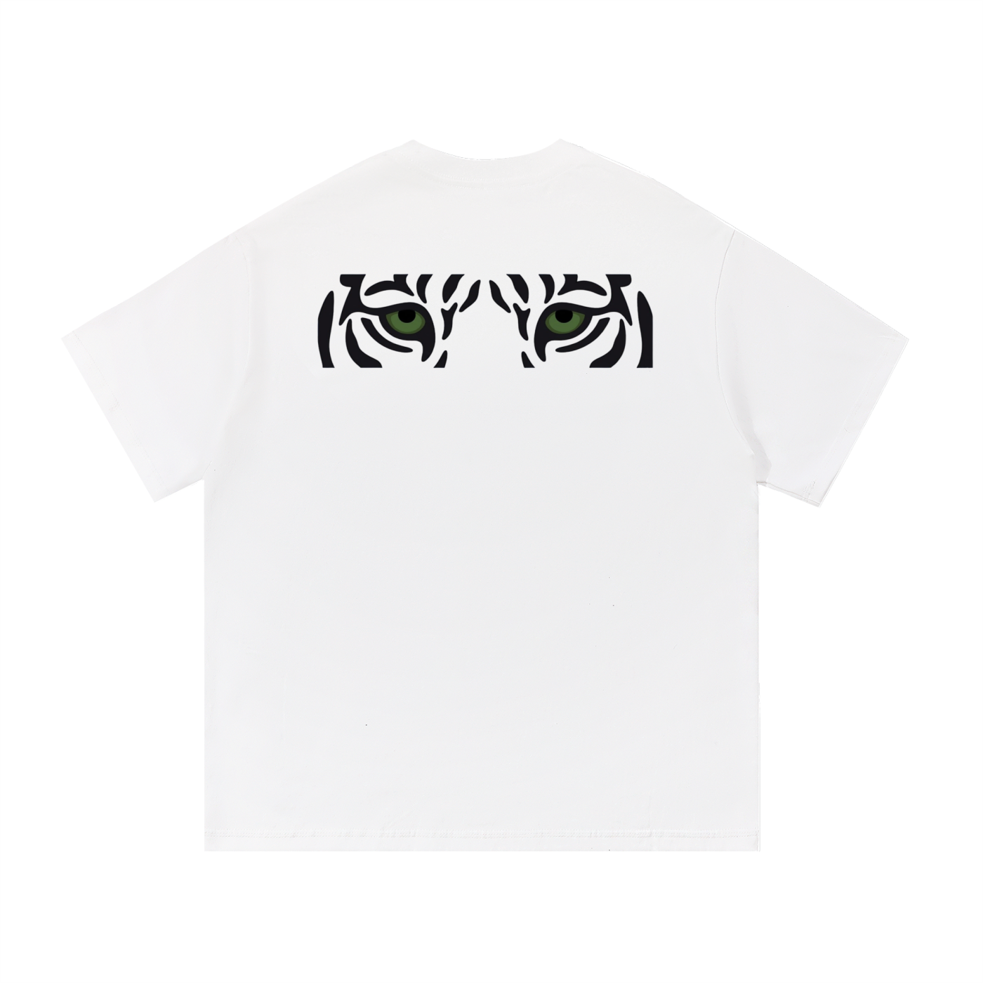 New Confidence Tiger Tee – White