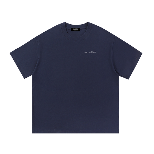 New Confidence Tiger Tee – Navy